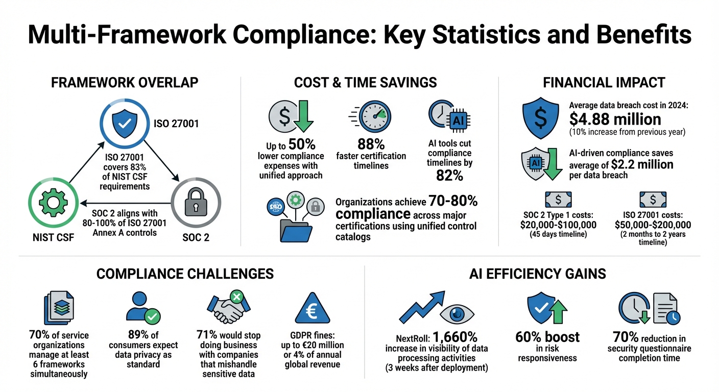 Multi-Framework Compliance: Key Statistics and Benefits